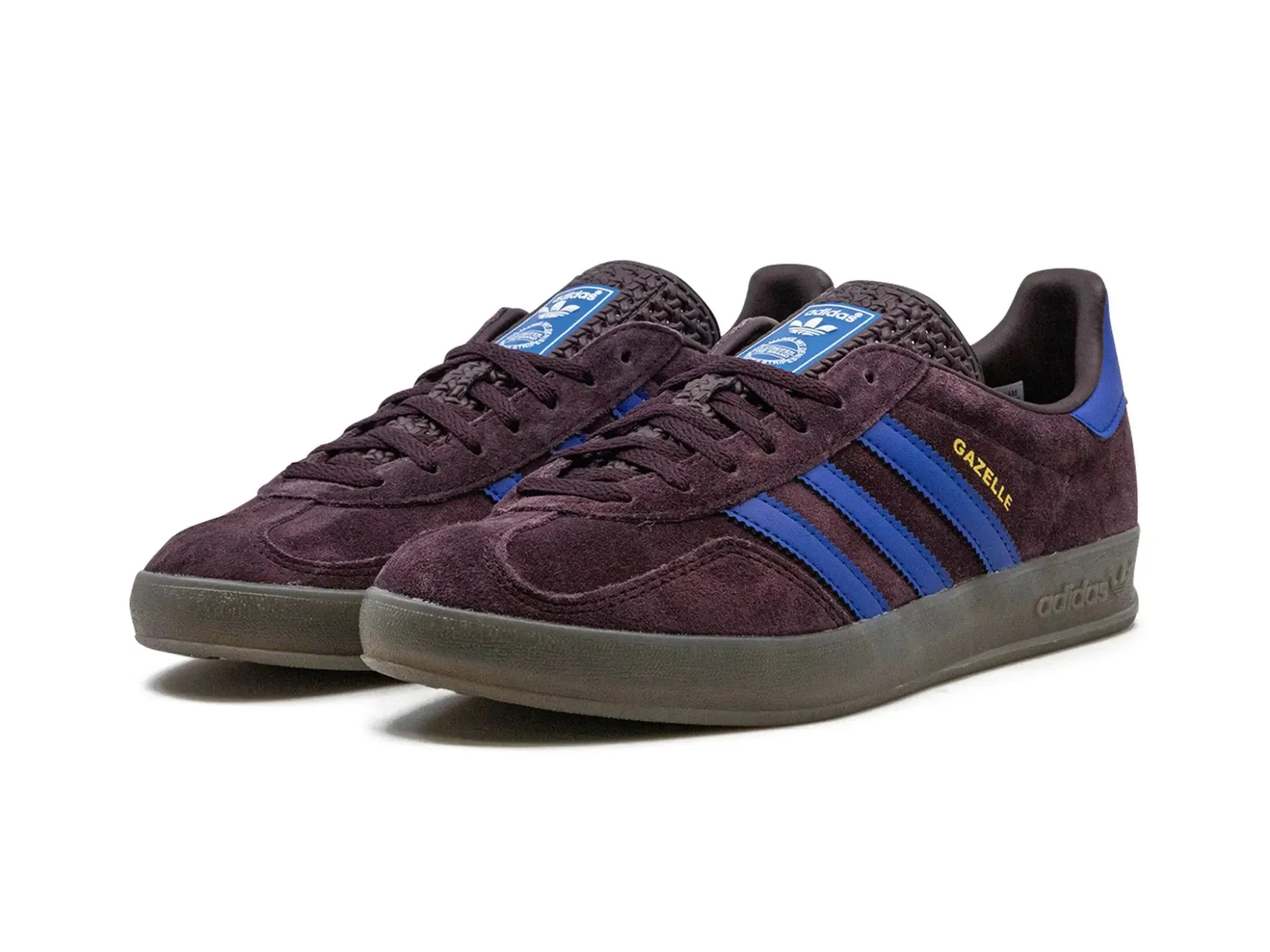 Adidas Gazelle Indoor "Shadow Maroon Semi Lucid Blue"