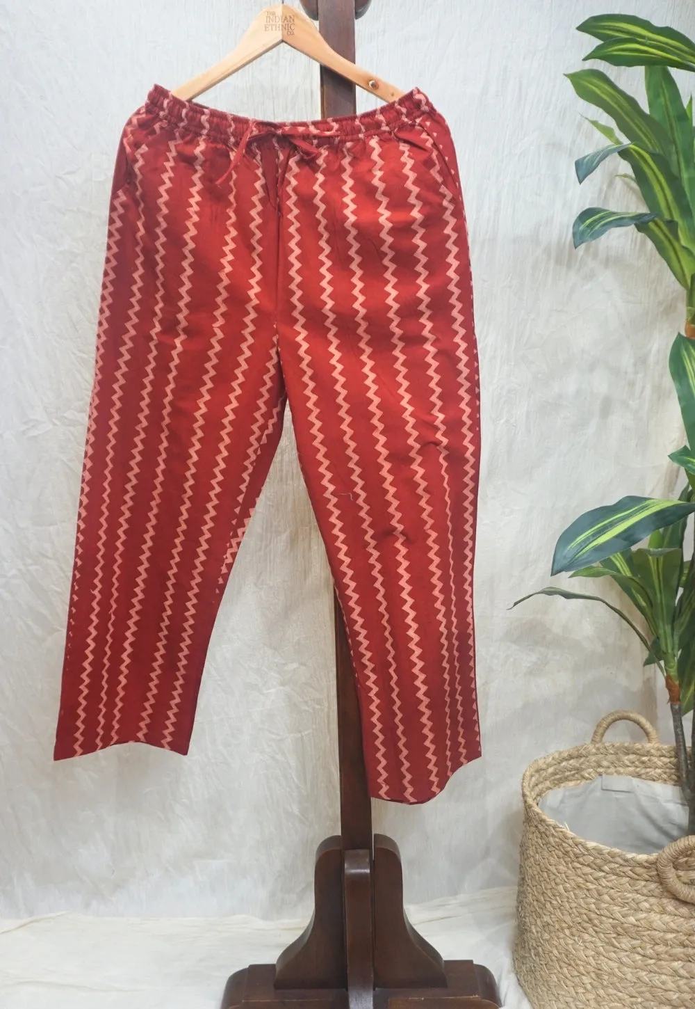 Afsara Ajrakh Cotton Pant