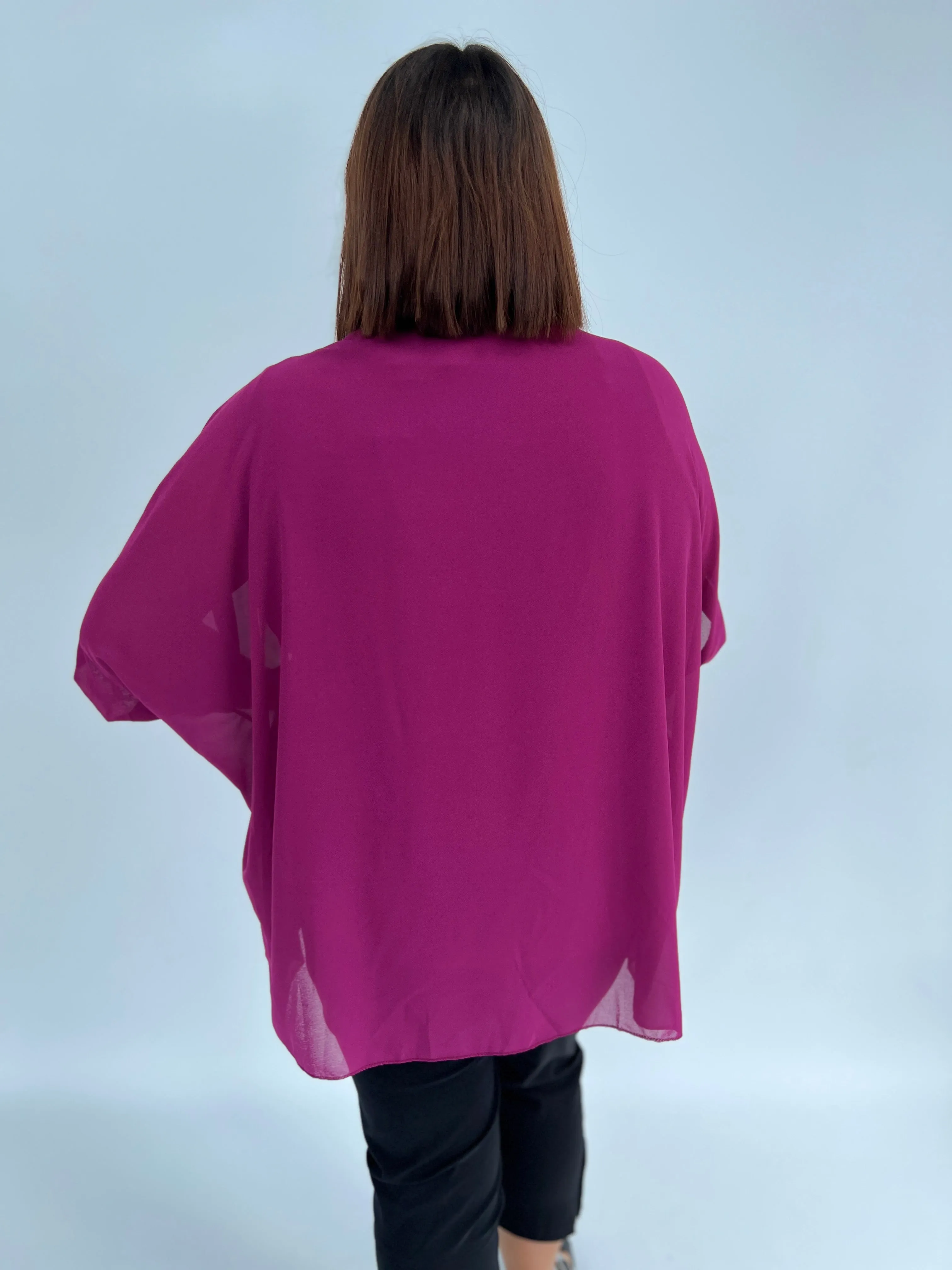 Alice Blouse in Magenta