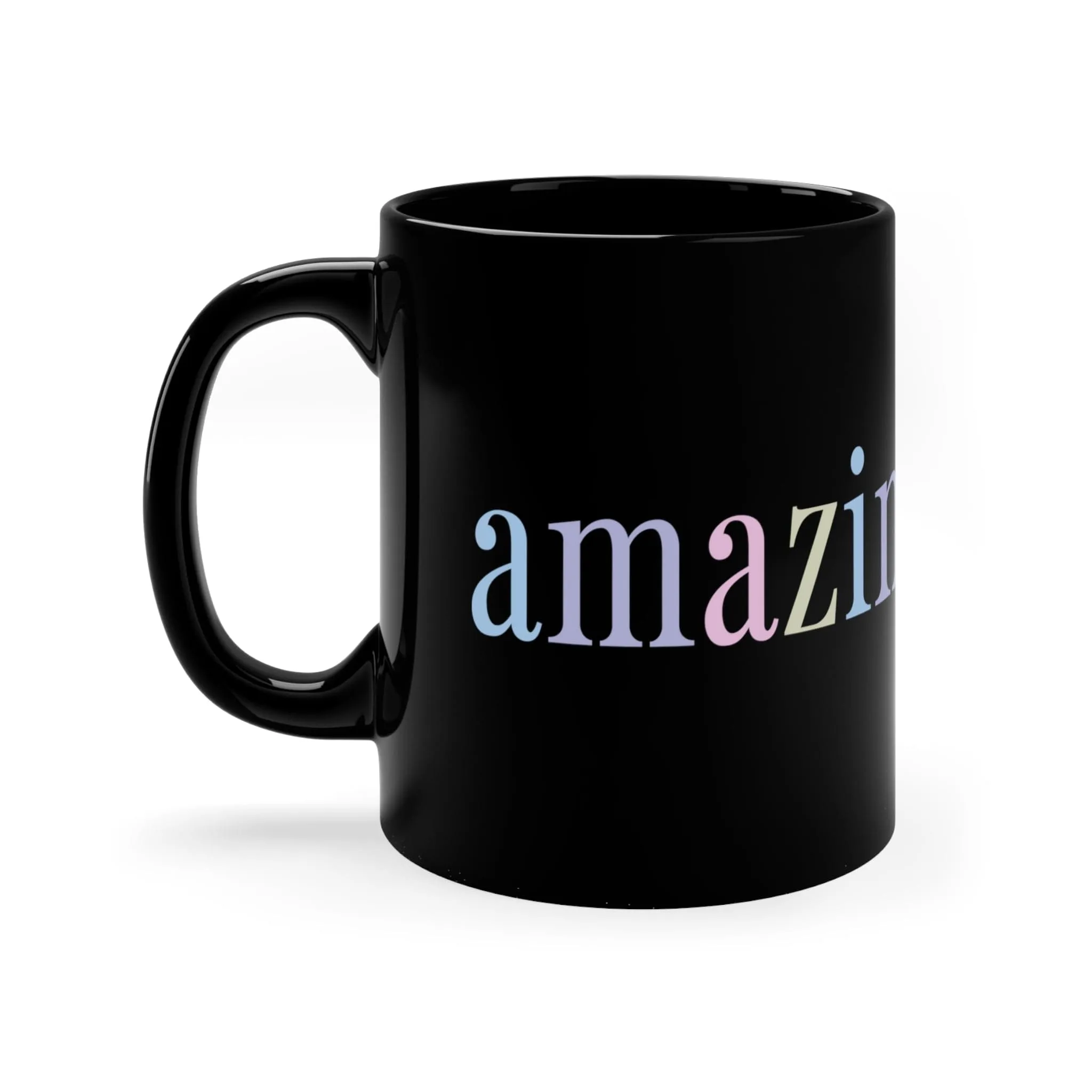 Amazing Grace 11oz Black Mug