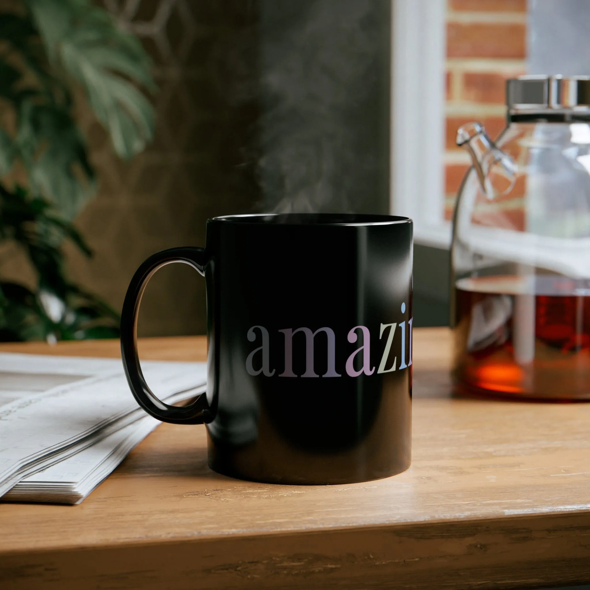 Amazing Grace 11oz Black Mug