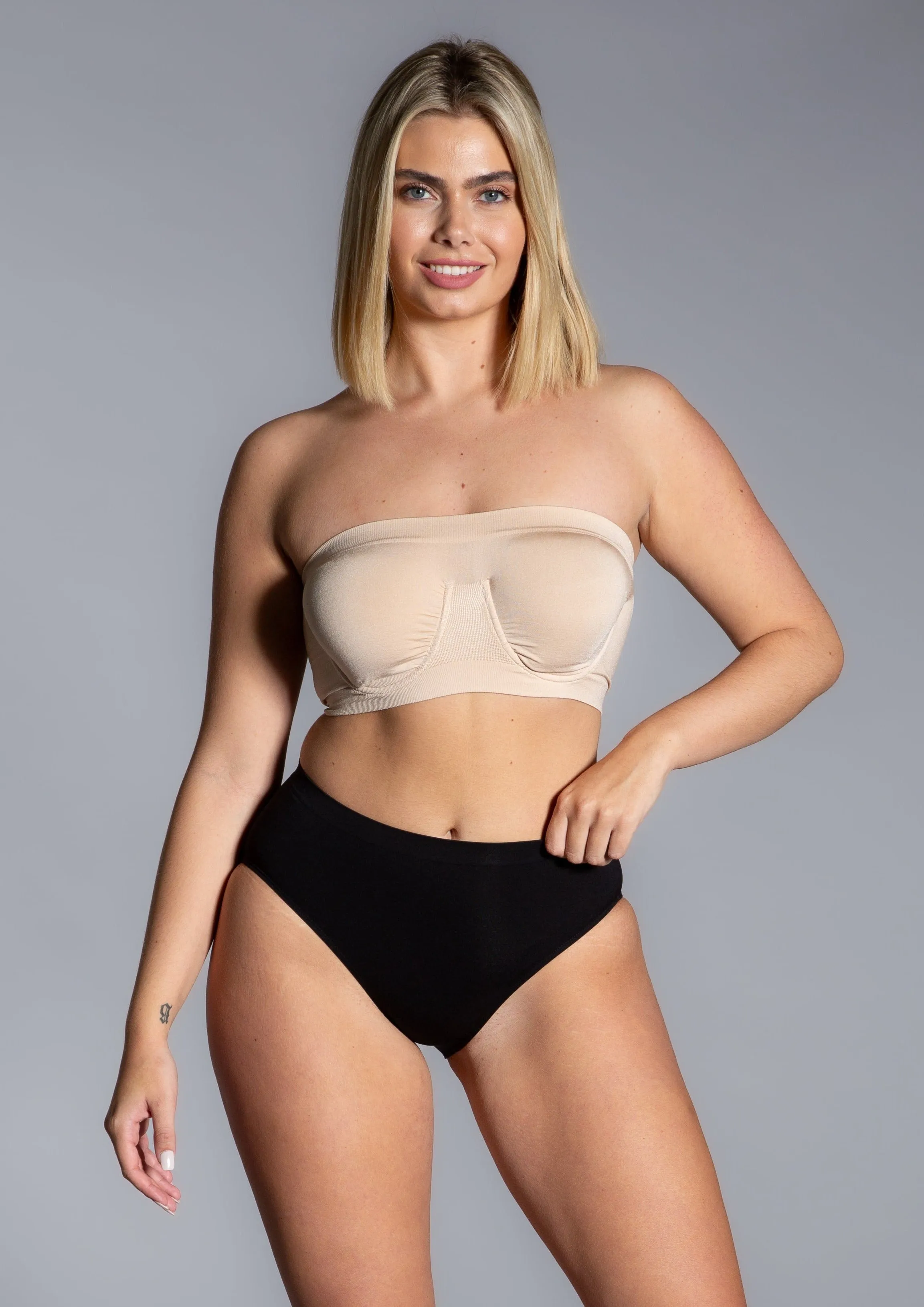 Angel Seamless Underwire Bandeau Bra