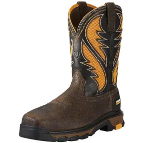 Ariat Men's Intrepid VentTEK 11 Comp Toe Work Boot - Brown - 10020072