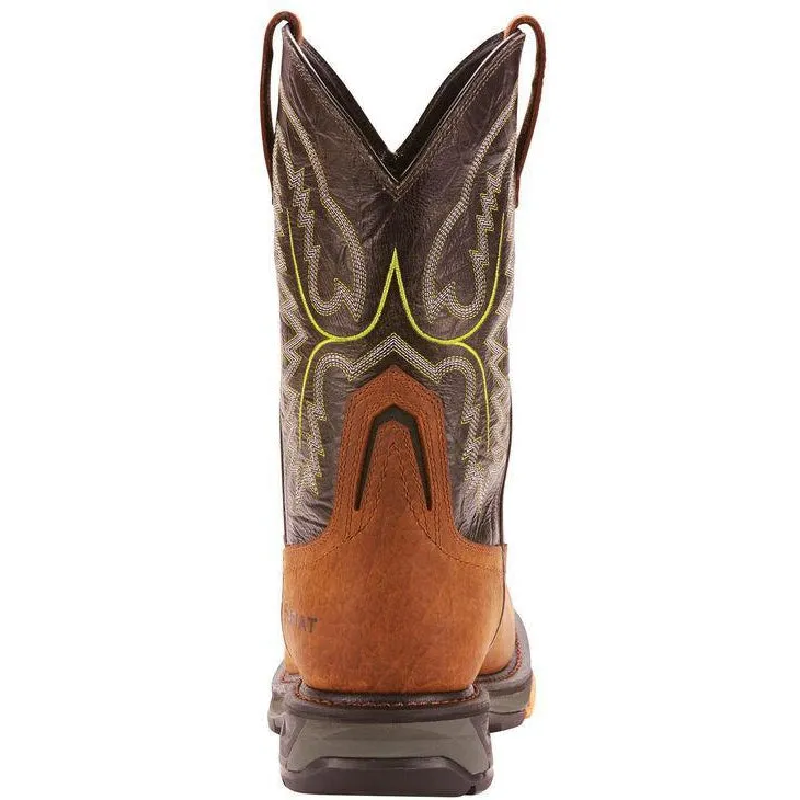 Ariat Men's WorkHog XT 11 Soft Toe WP Work Boot - Tumbled - 10024971