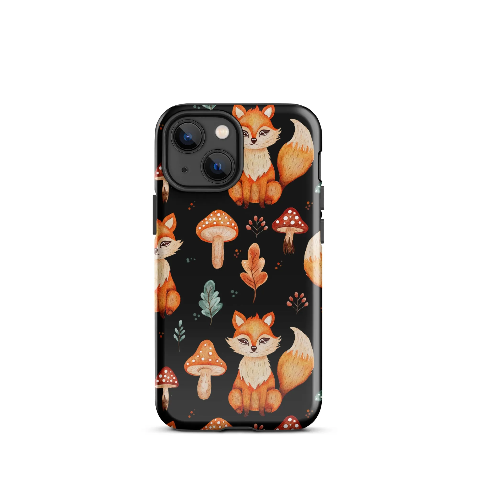 Autumn Fox & Mushroom Premium iphone Case