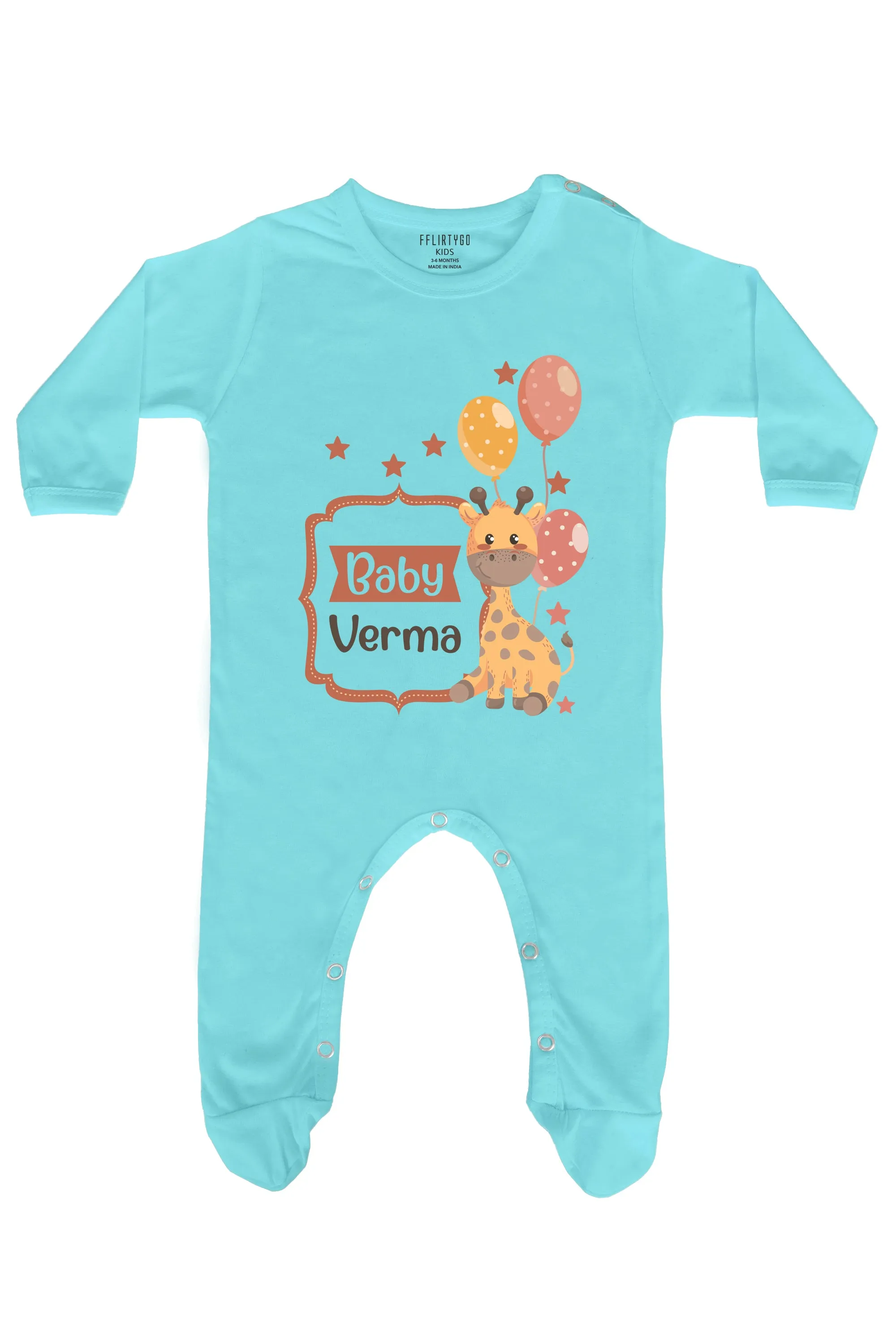 Baby Custom Surname Baby Romper | Onesies With Character