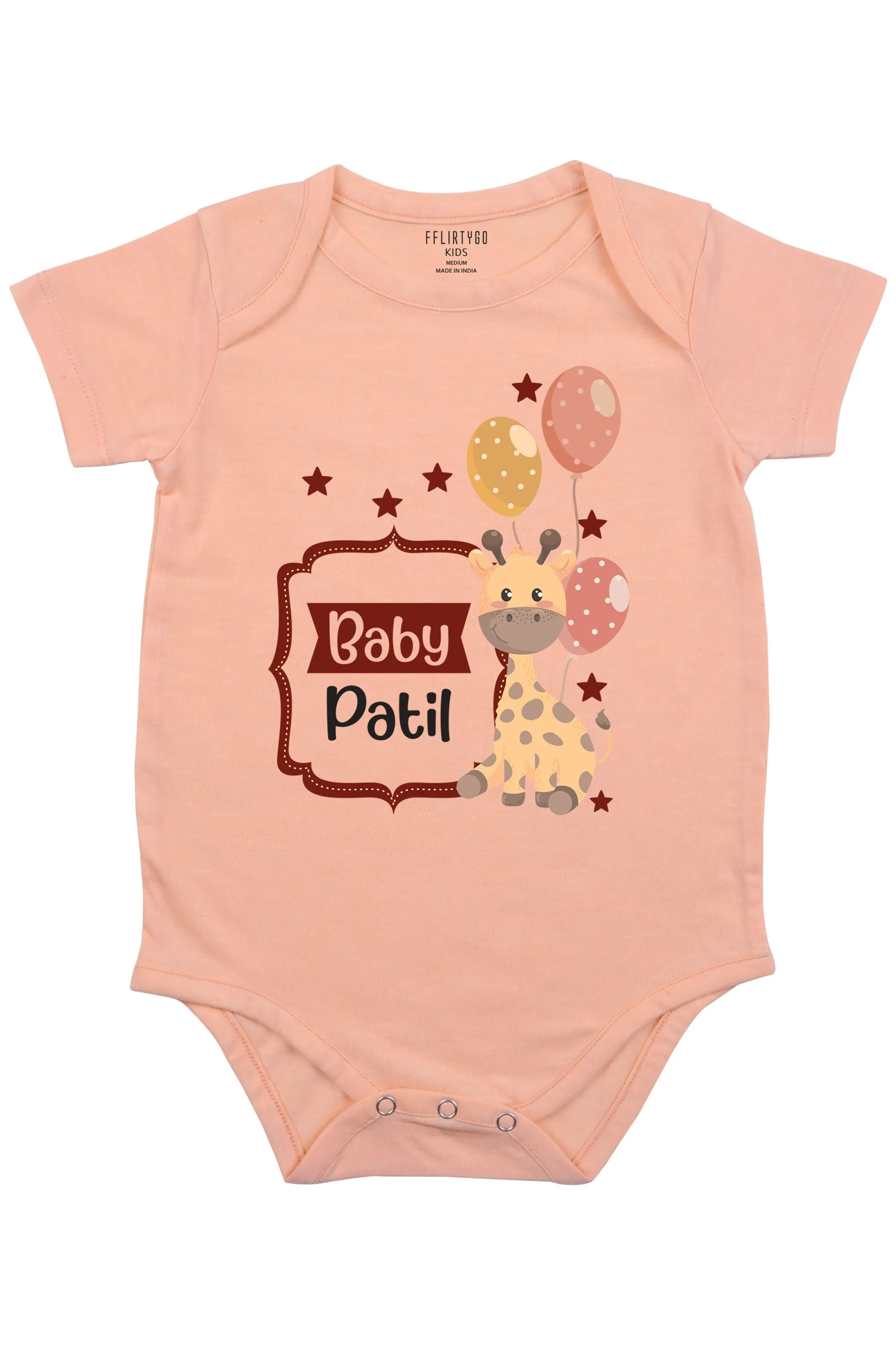 Baby Custom Surname Baby Romper | Onesies With Character