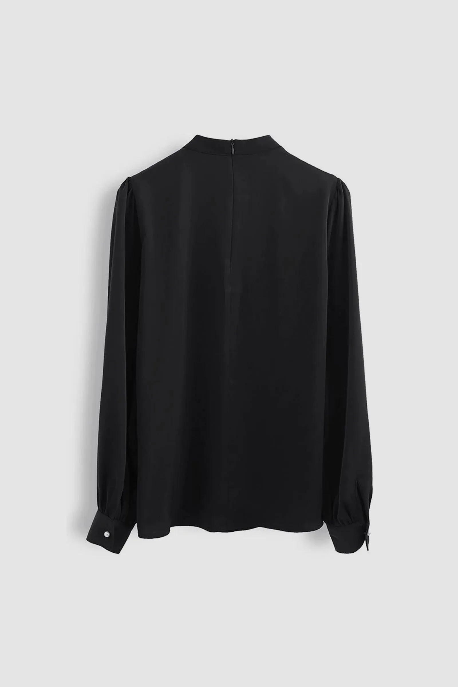 Black Pearl Mock Neck Top