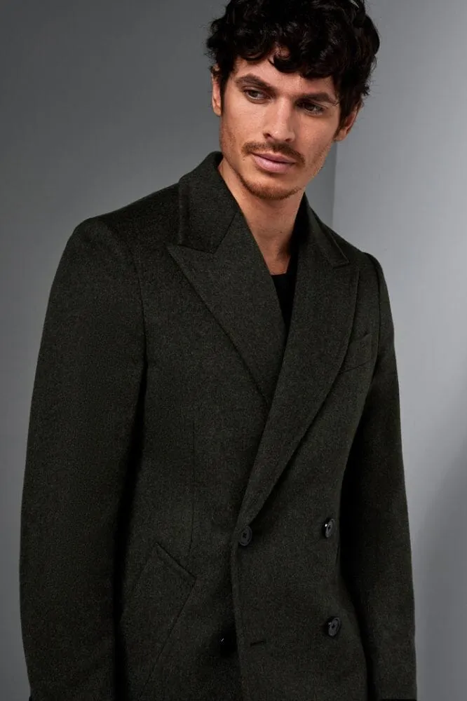 Blake Coat - Olive Wool