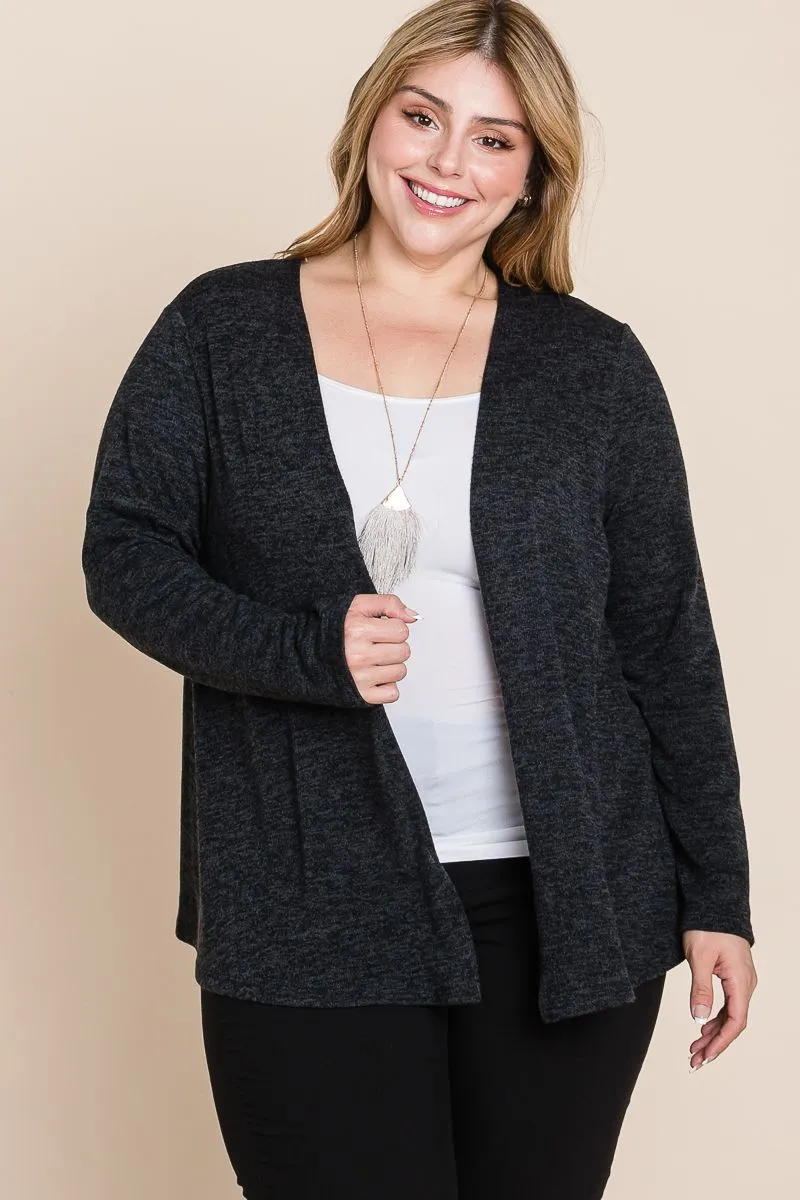 Carefree Comfort Sweater in Black