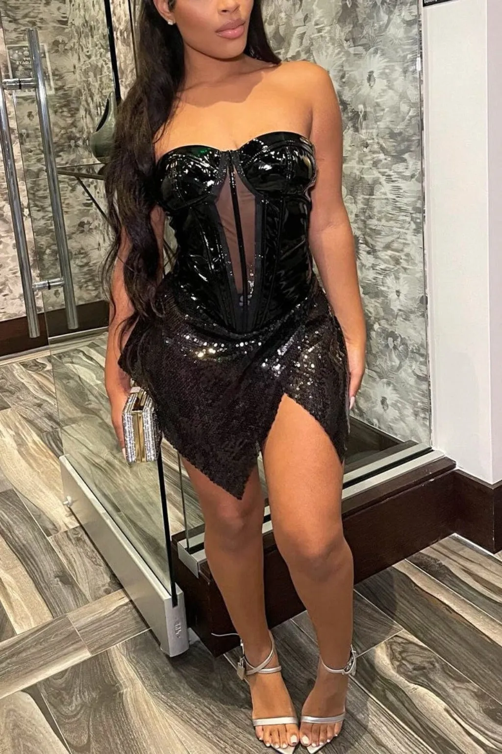 Chris Sequin Mini Dress