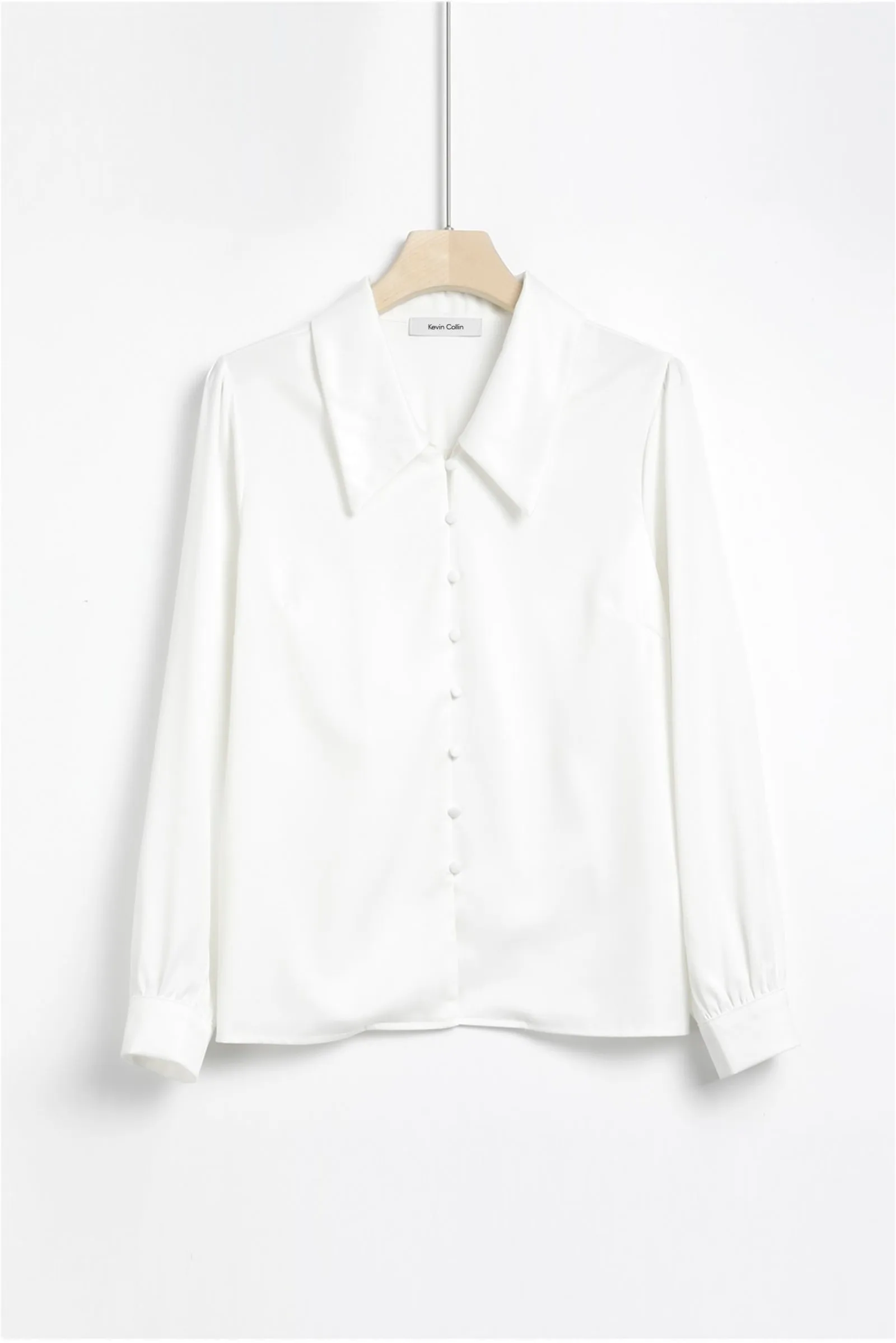 Collar Blouse In White