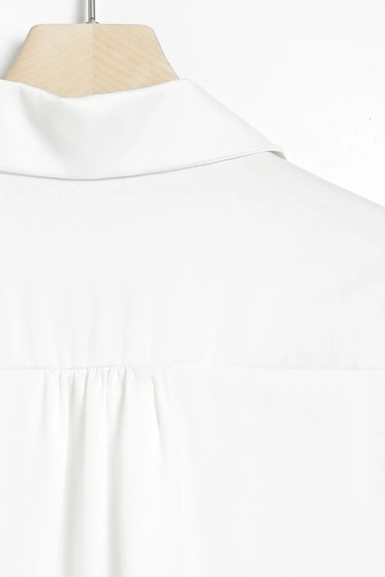 Collar Blouse In White