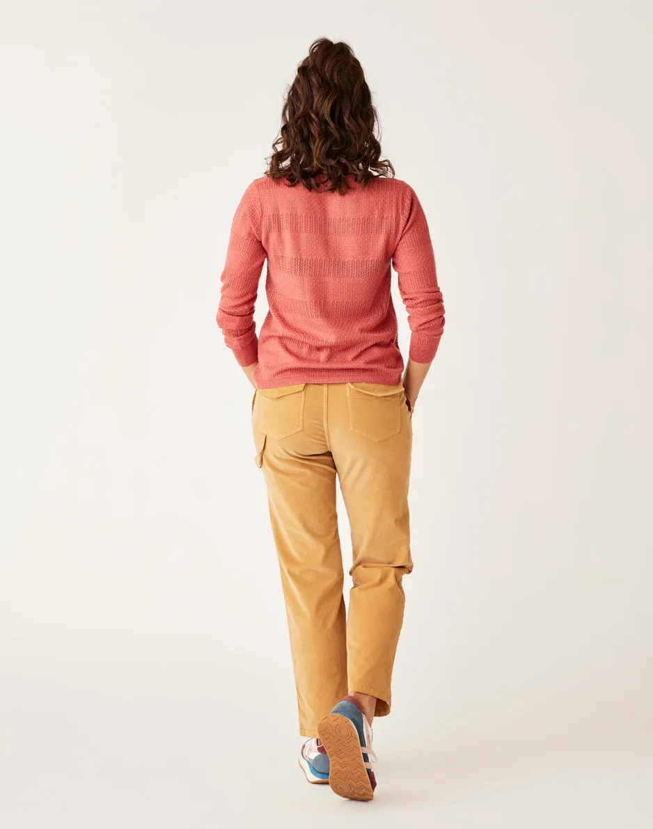 Corey Butter Pant: Camel