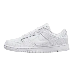 Dunk Low White Paisley