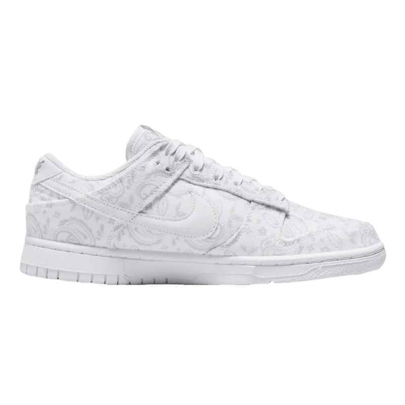 Dunk Low White Paisley