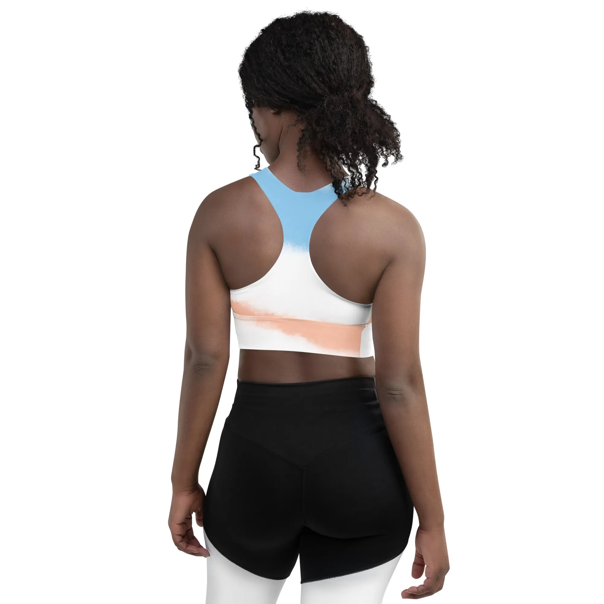 FlexiExtend Longline Sports Bra – Bo Splash