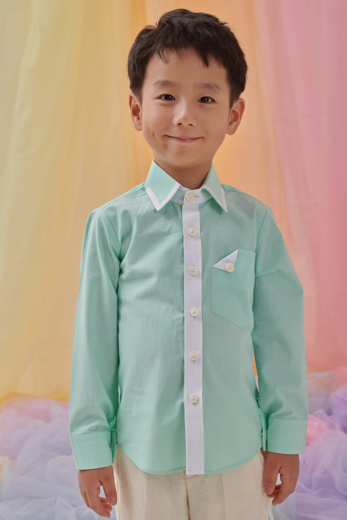 FURIN - Summer Sea Green shirt