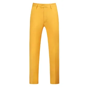 GoldenRod Modern Fit Straight Leg Classic Dress Pants