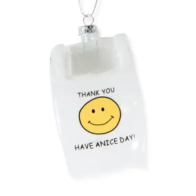 Have a Nice Day Bag Ornament