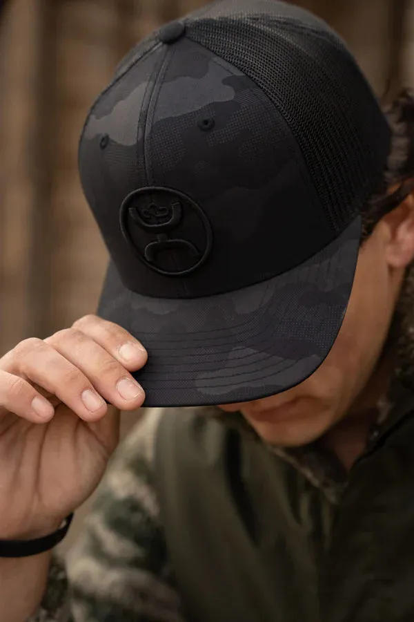 HOOEY O CLASSIC HOOEY BLACK CAMO HAT