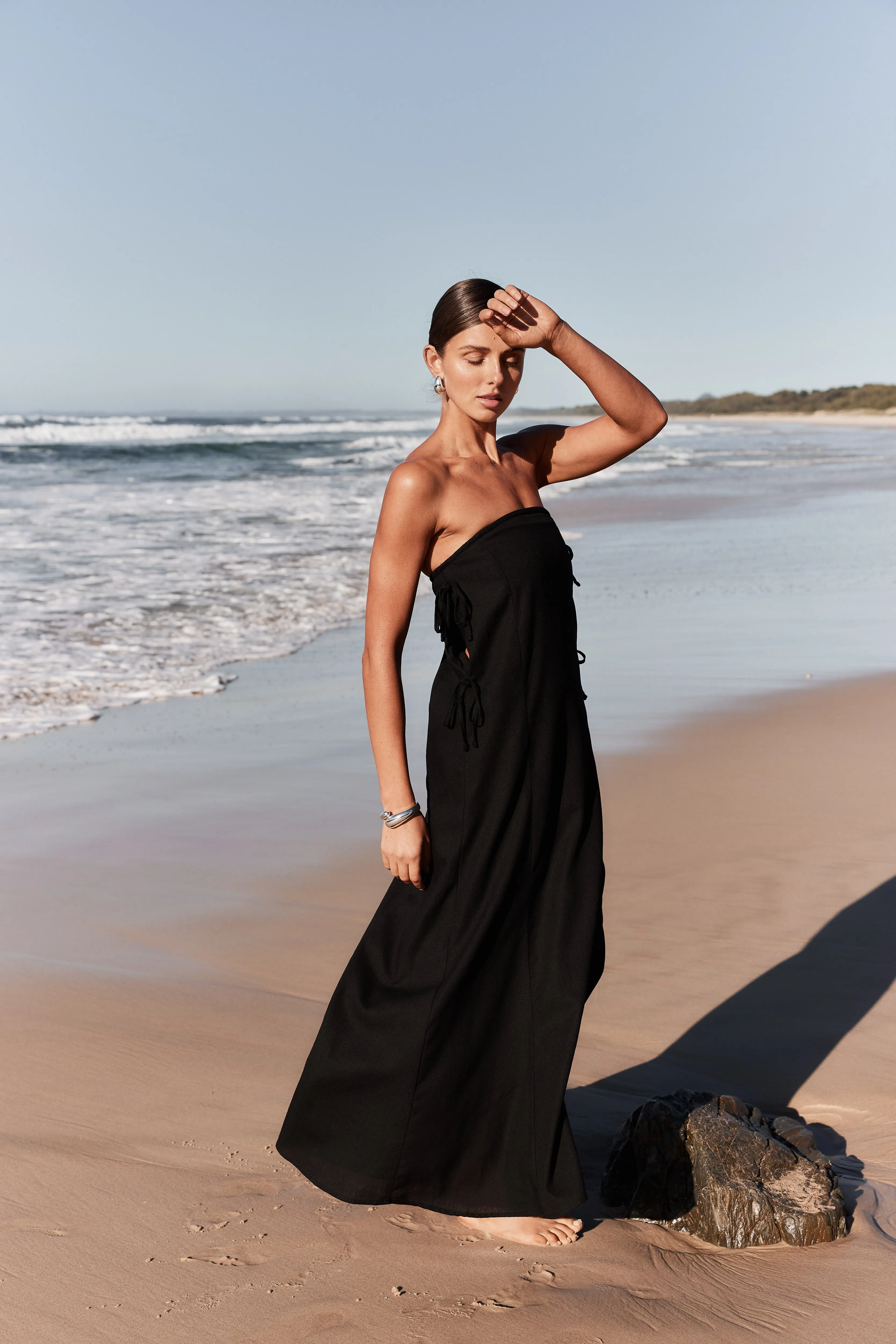 Kayden Maxi Dress (Black)