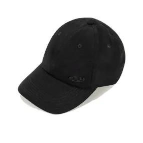 KEEN Logo Stretch Cap  |  Black/Black