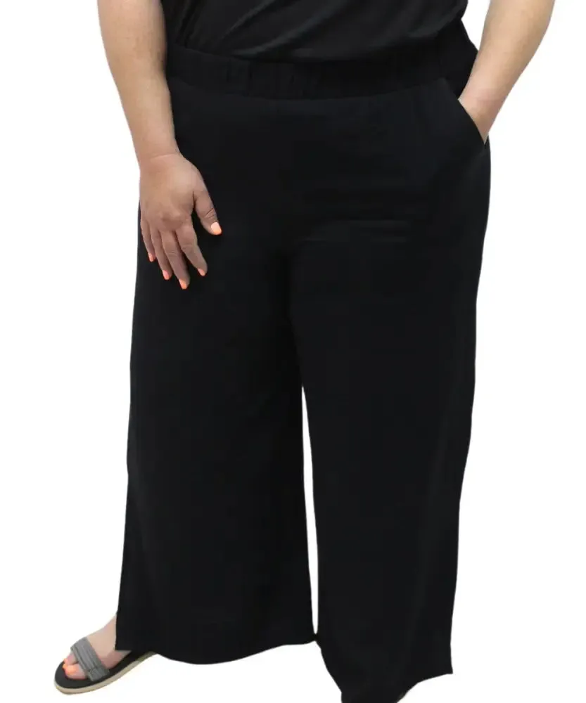 Ladies Plain Viscose Pants