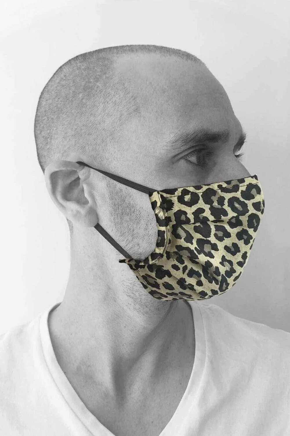 Leopard Print Face Mask