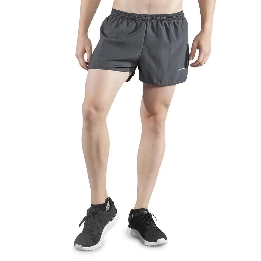 Men's 3" Half Split Trainer Shorts- Titanium