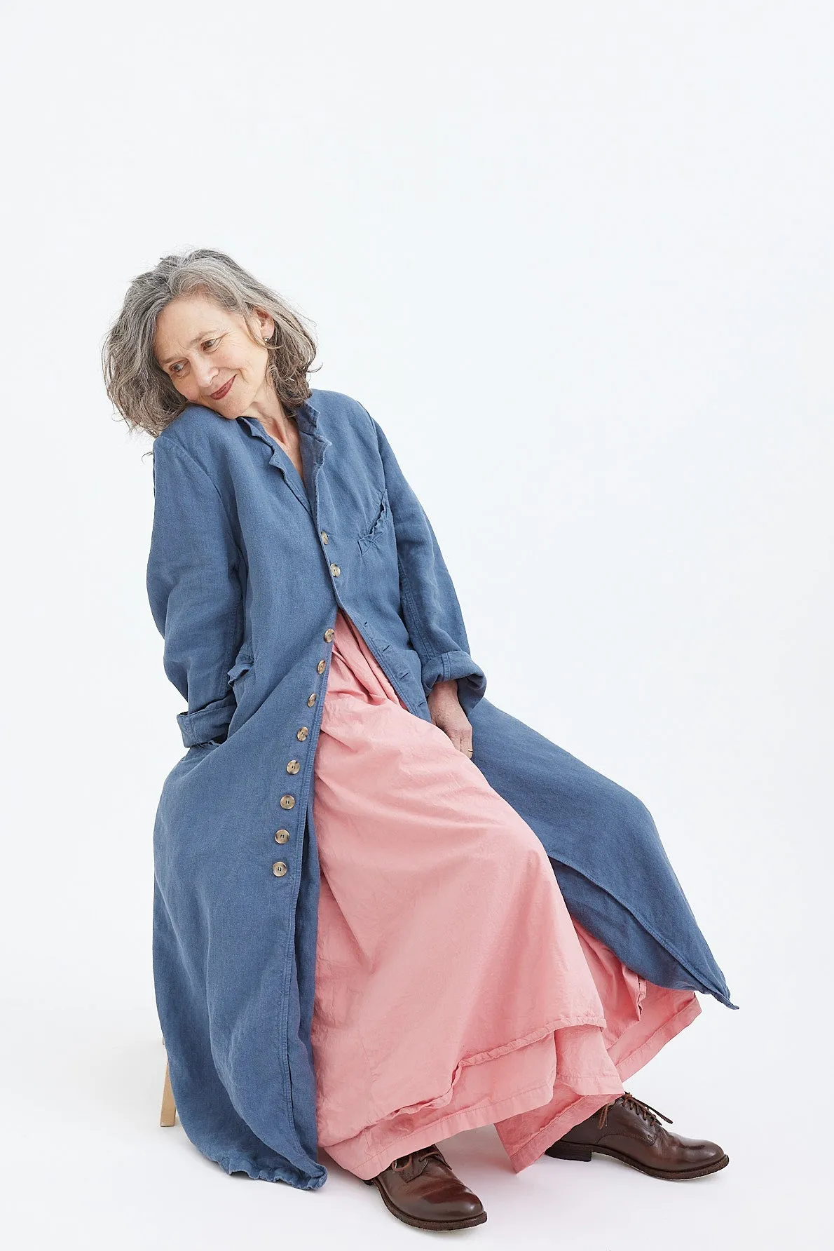 Metta - Oliver Car Coat - Linen