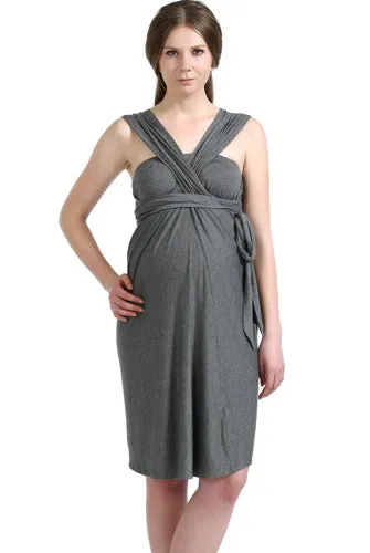 Momo Maternity Avery Infinity Wrap Dress