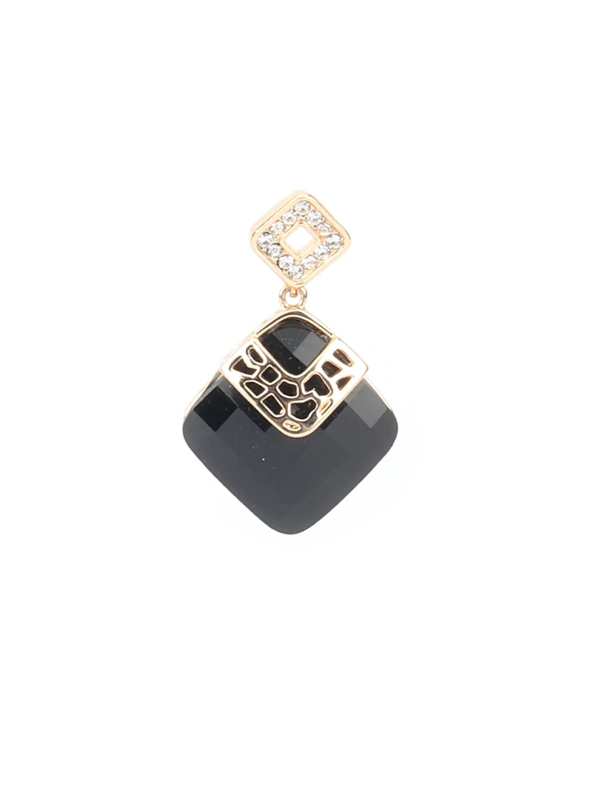 Odette Black Studs Earring For Women