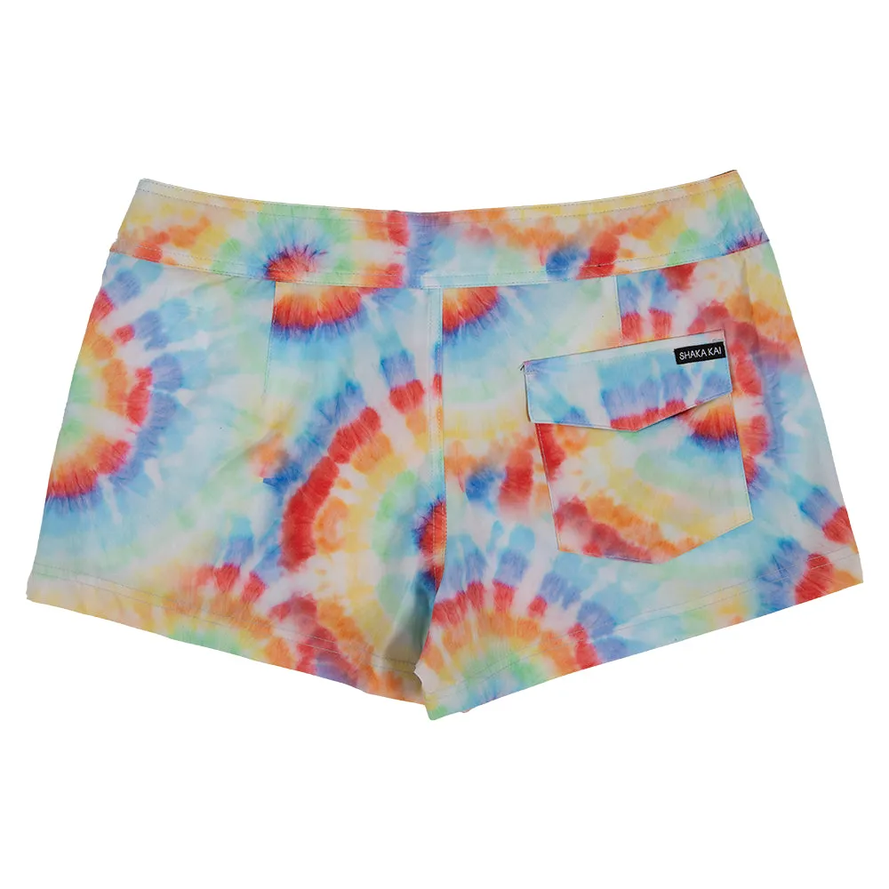 Over The Rainbow Boardshort 2" inseam 4-way stretch