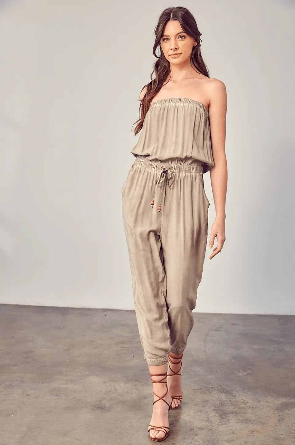 Strapless Jumpsuit