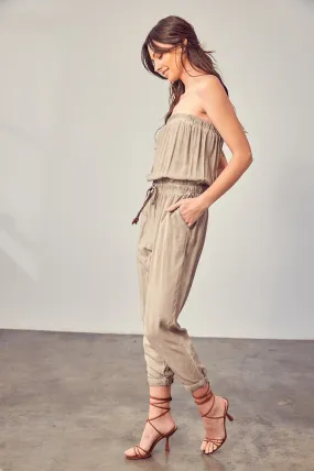 Strapless Jumpsuit