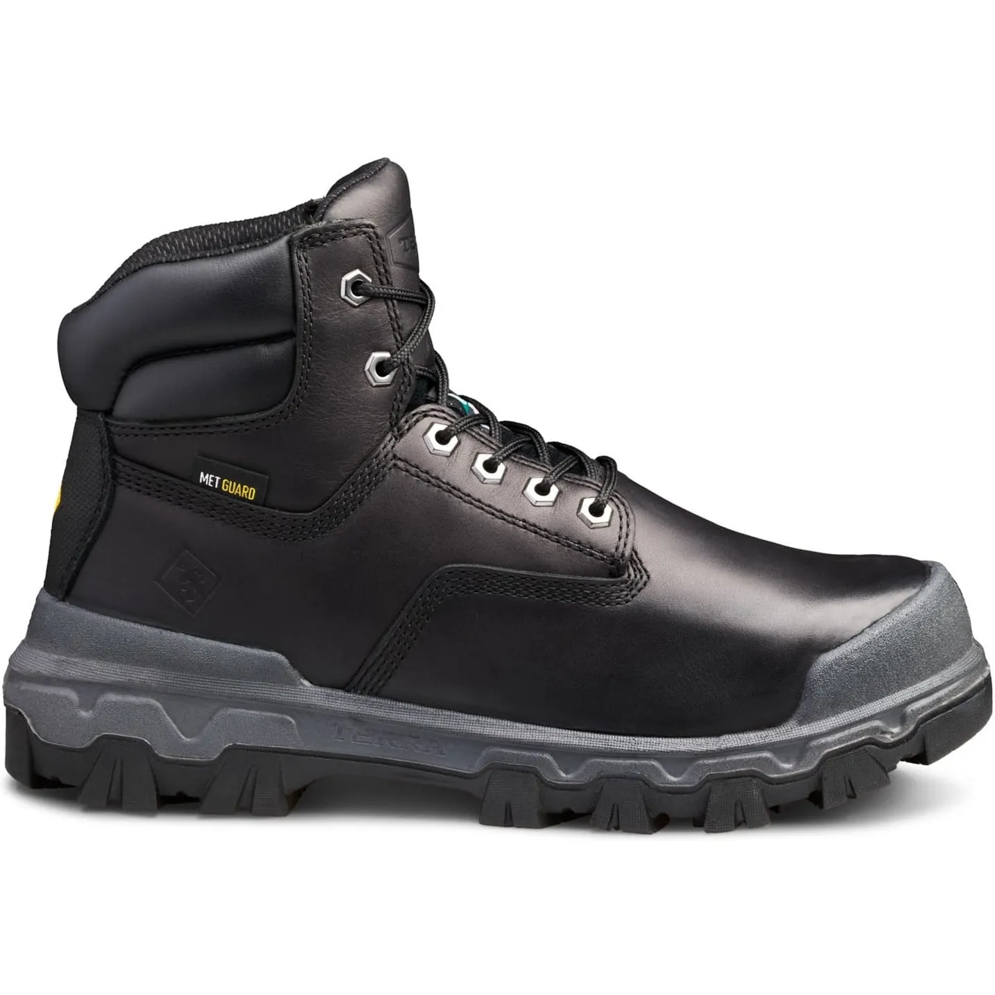 Terra Men's Sentry 2020 6" Comp Toe WP Safety Work Boot -Black- 4NRWBK