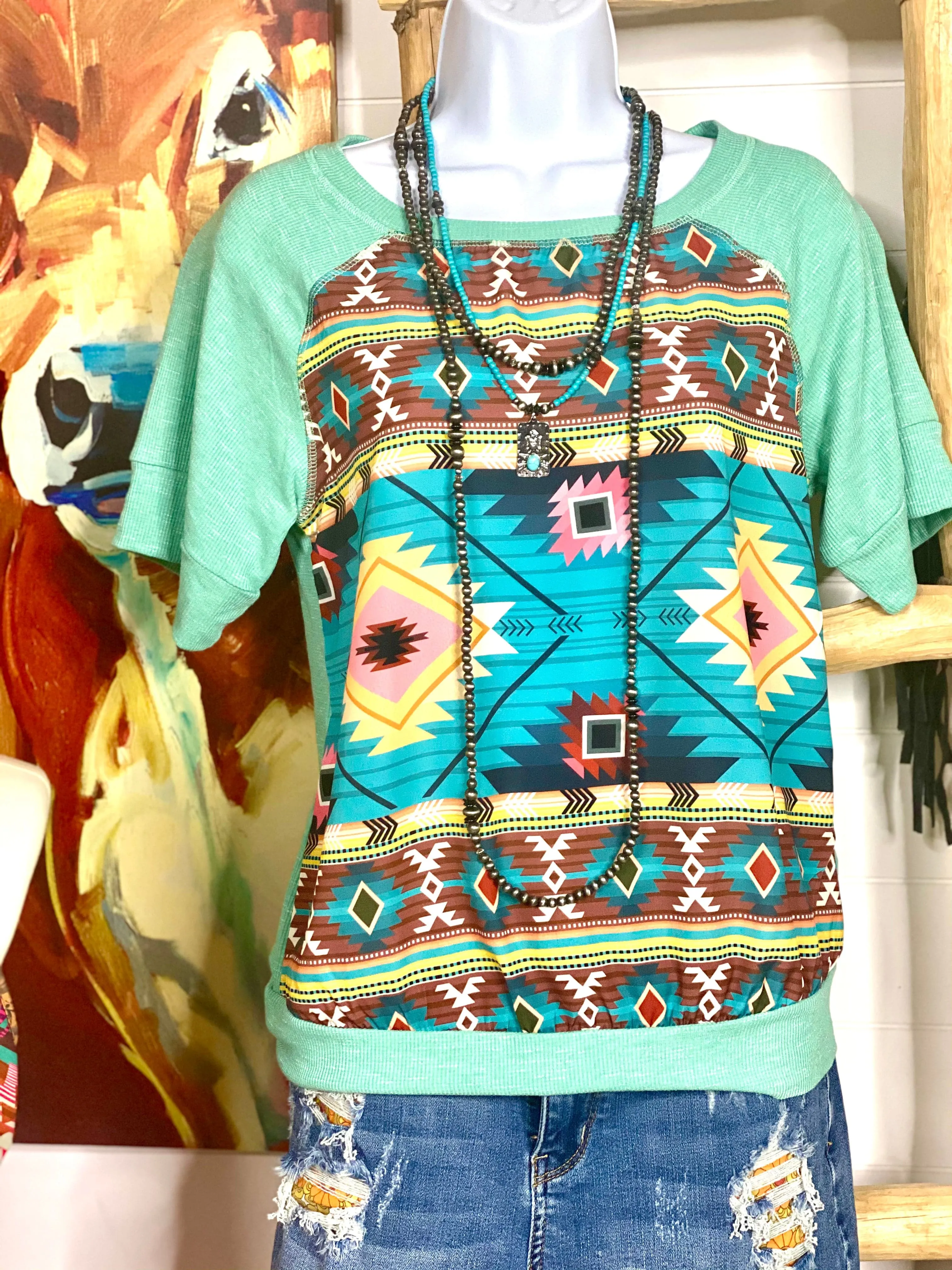 The Aztec Days Summer Top