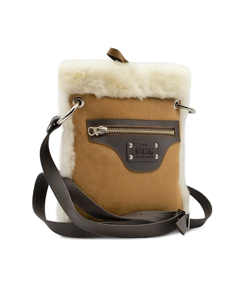 UGG Ziptop Tie Shoulder Bag