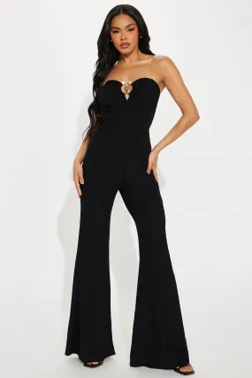 With Or Without Sun Jumpsuit - Black