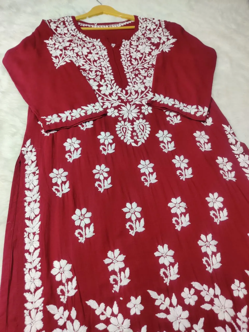 Zoya Premium Modal Chikankari Kurti